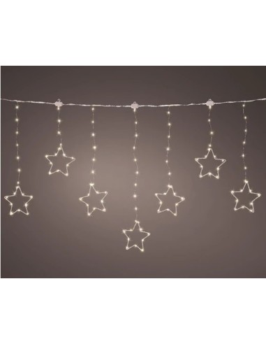 Cortina LED 60CM Plata Decorativa para Hogar y Eventos