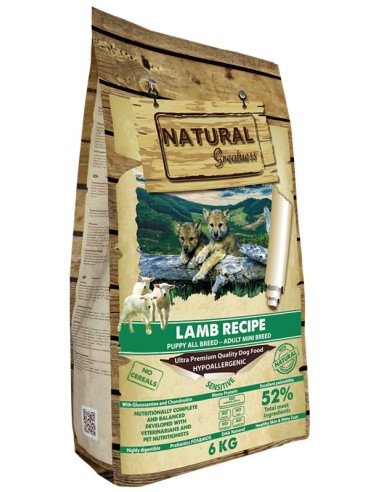 Pienso Cordero Hipoalergénico para Perros Mini | Starter Puppy & Adult 6KG Endanea