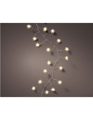 GUIRNALDA MICRO LED 300CM PLATA