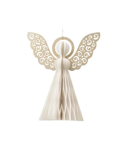 ANGEL DE PAPEL 12.5X15 BLANCO