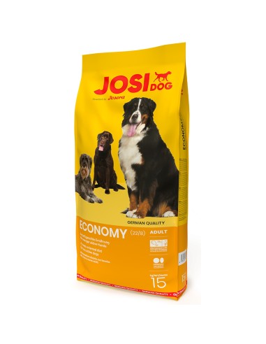 Josidog Economy 15kg  Pienso completo y económico para perros adultos de todas las razas