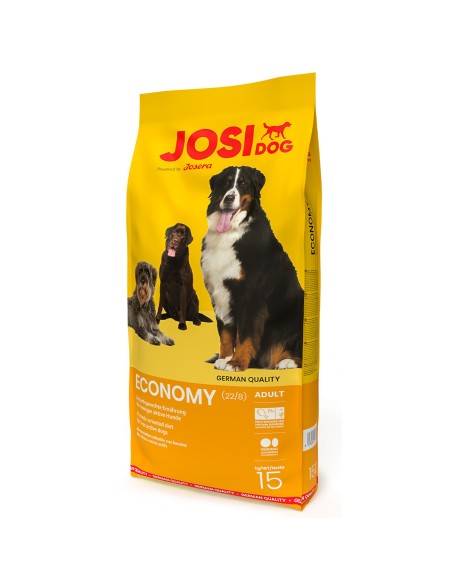 Josidog Economy 15kg  Pienso completo y económico para perros adultos de todas las razas