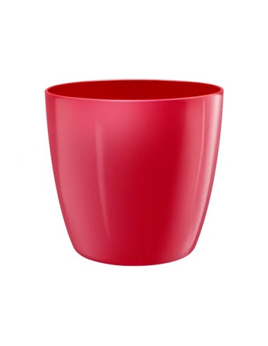 Maceta Bruss Redonda 20 cm Roja  Elegante y Duradera para Todo Tipo de Plantas | Endanea Garden