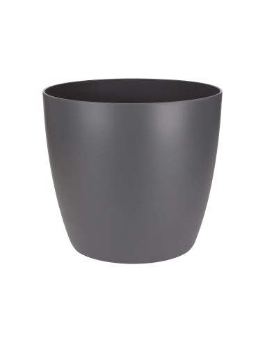 Maceta Brussel Red 16cm Antracita  Elegante y Resistente para Interiores y Exteriores | Endanea Garden