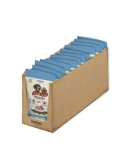 Snack Salmón y Atún para Perros y Gatos 85g - Natural y Rico en Proteínas