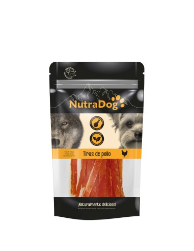 Tiras de Pollo 100g para Perros - Snack Natural y Saludable | Endanea Mascotas