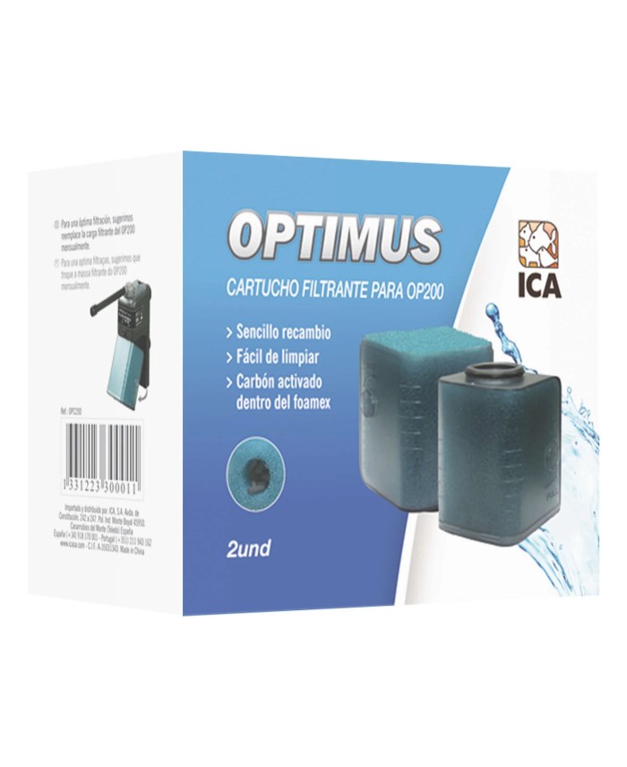 CARTUCHO OPTIMUS 200 2UDS.