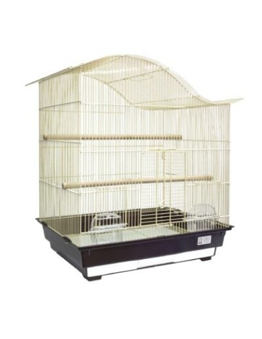 JAULA KATY 1B CREMA-MARRON 47X36X55CM