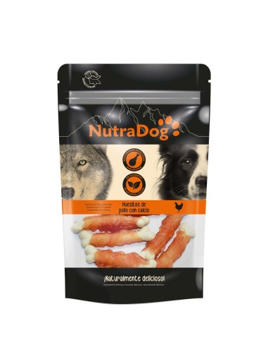 Huesito de Pollo con Calcio 100g para Perros | Snack Natural que Fortalece Huesos y Dientes  Endanea Mascotas