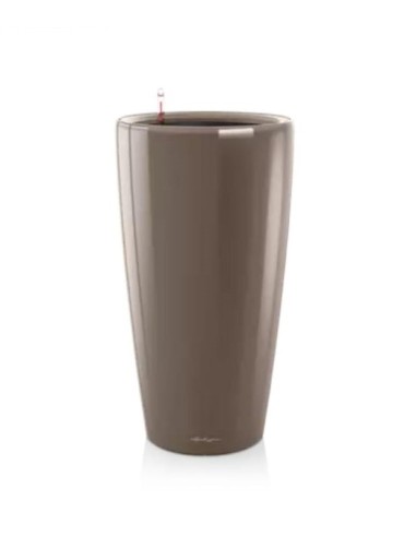 Maceta Rondo Premium 40 Topo Brillo  Diseño Elegante y Resistente | Endanea Garden

