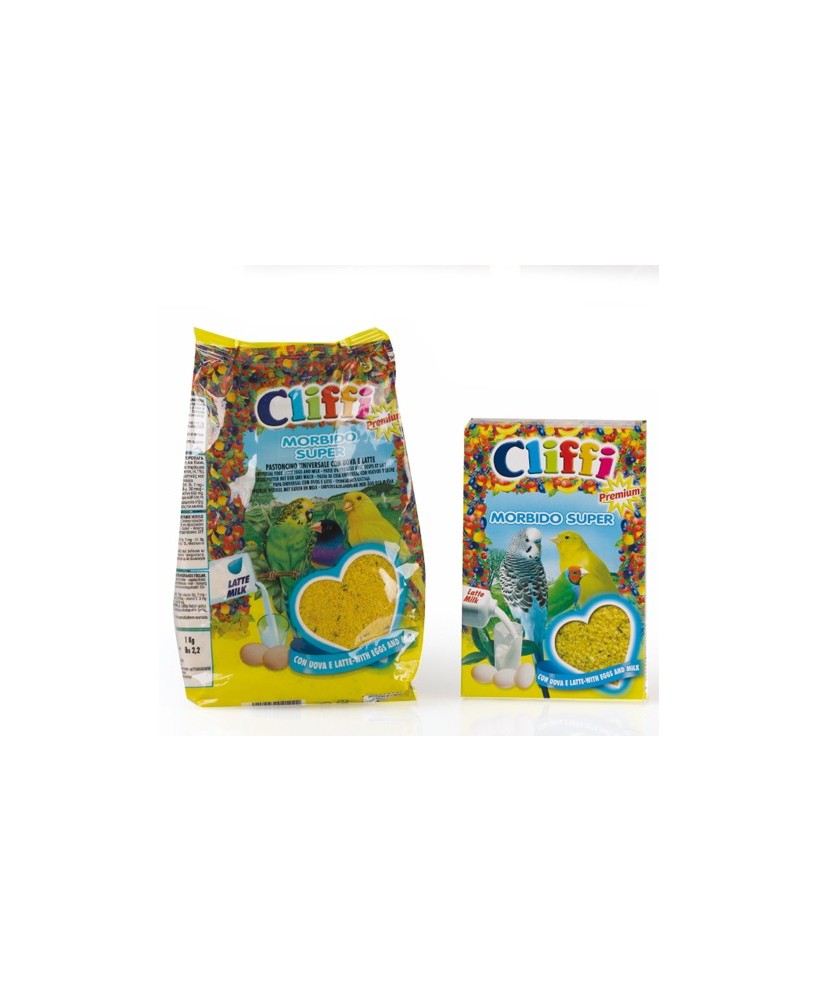 Cliffi Morbido Super 300G Alimento Completo para Periquitos Nutrición Saludable
