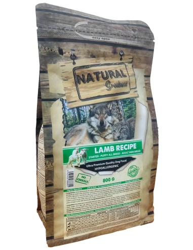 Pienso Cordero Sin Cereales para Perros Mini | Starter Puppy & Adult 800GR Endanea
