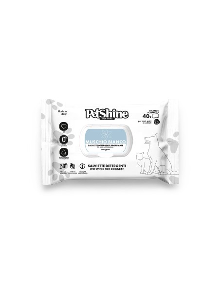 TOALLITAS HIGIENE PERRO/GATO, MUSGO BLANCO