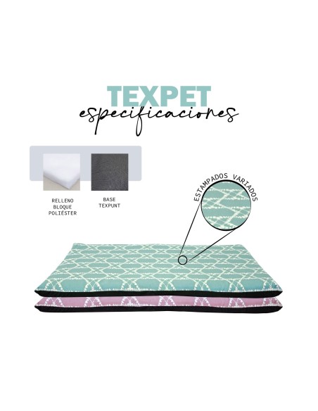 TEXPET LOTE COLCHONETA PAW LONETA T-2 85X60X6CM