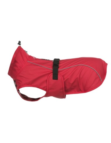 Impermeable VIMY XS Rojo para Perros Pequeños y Medianos Abrigo Resistente al Agua