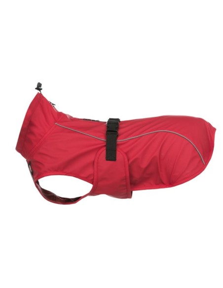 Impermeable VIMY XS Rojo para Perros Pequeños y Medianos Abrigo Resistente al Agua