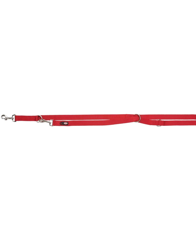 Ramal New Premium Ajustable 2,00 m/20 mm Rojo para Perros | Endanea Mascotas


