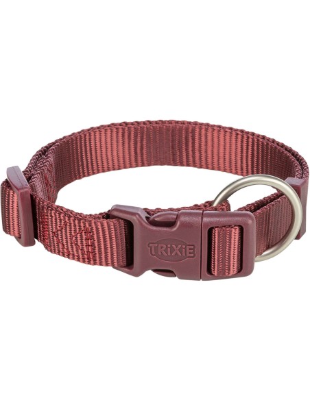 COLLAR PREMIUM S-M 30-45CM/15MM SANGRIA