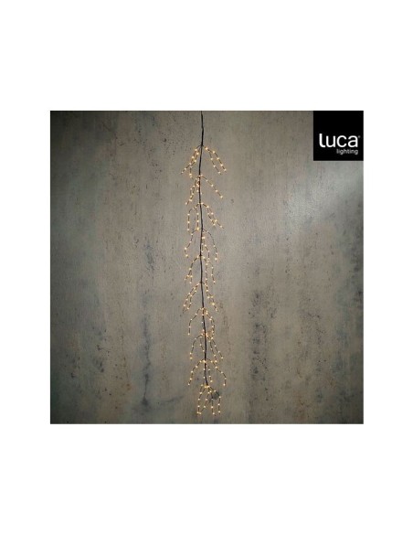 RAMA BLANCA DE 200 LUCES LED CON TEMPORIZADOR