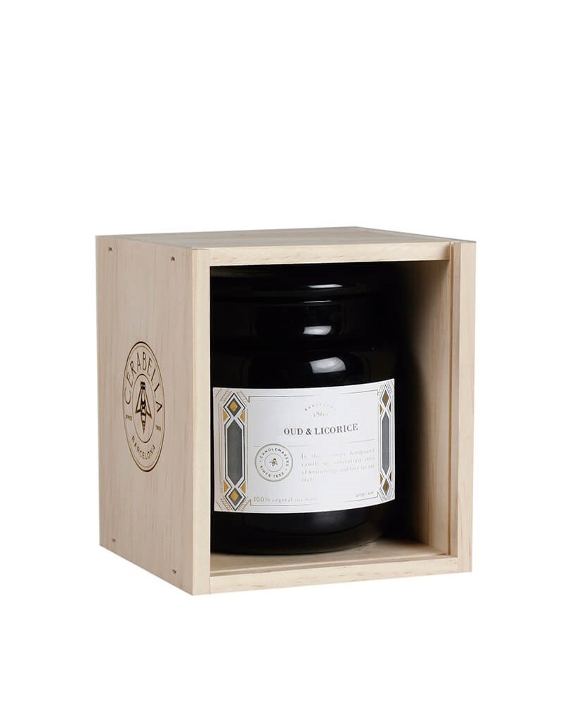 VELA PERFUMADA OUD & LICORIZE 9.5X11CM