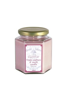 VELA TARRO PERFUMADA VIOLET CONFITURE & MUSK 8X10CM