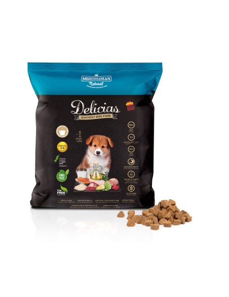 Delicias Semih Puppy 800g x8 | Alimento Premium para Cachorros en Endanea Mascotas