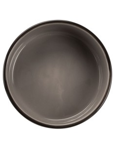 Comedero de Cerámica con Huellas Marrón 0.3L para Mascotas Pequeñas | Elegante, Resistente y Fácil de Limpiar 2