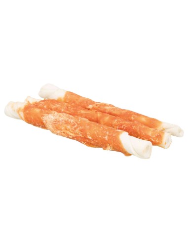 Rollitos de Pollo Dentafun 28 cm 80g | Snack Dental Natural para Perros Grandes