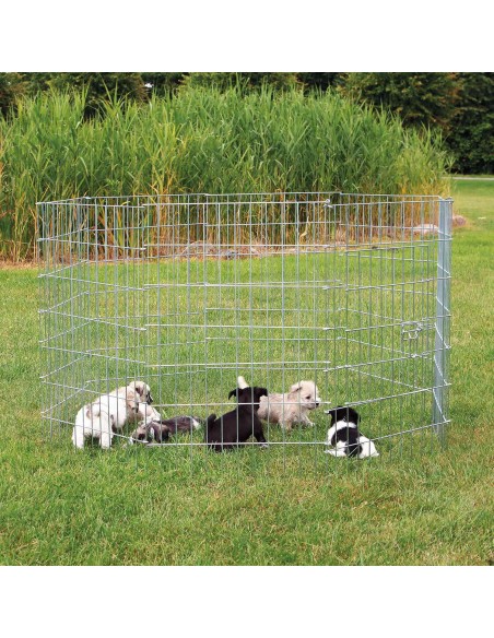 CERRAMIENTO CACHORRO GALVANIZADO 8 PANELES