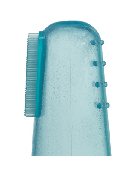 Juego de Cepillos de Dientes de Silicona para Dedos para Mascotas | Cuidado Dental Seguro y Cómodo