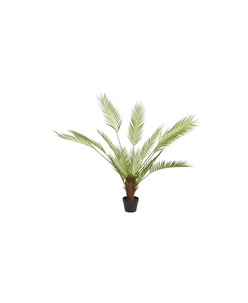 PALMERA VERDE ARTIFICIAL EN TIESTO 80X120CM