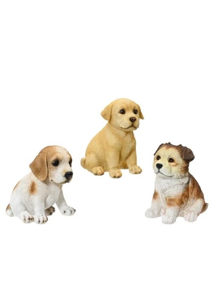 PERRO FIGURA 13X17X17CM