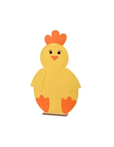 FIELTRO DE POLLO L8-W60-H96 AMARILLO