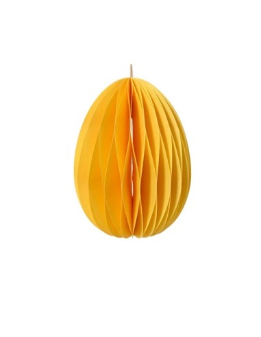 HUEVO DE PAPEL  17-H22CM  AMARILLO