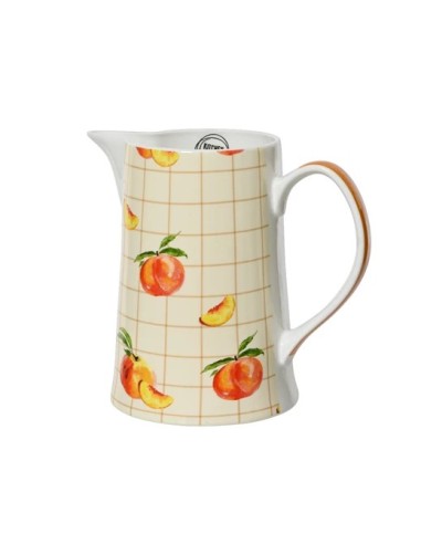 JARRON PORCELANA MELOCOTONES 10.2X18CM