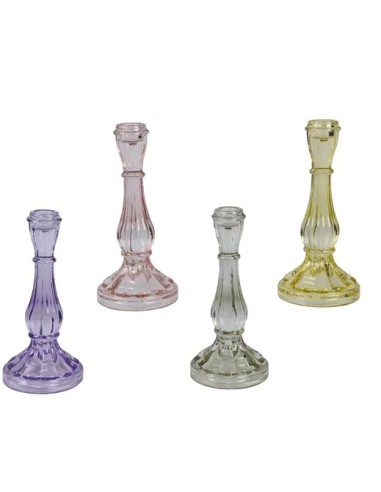 CANDELABRO CRISTAL 9.9X21.5CM