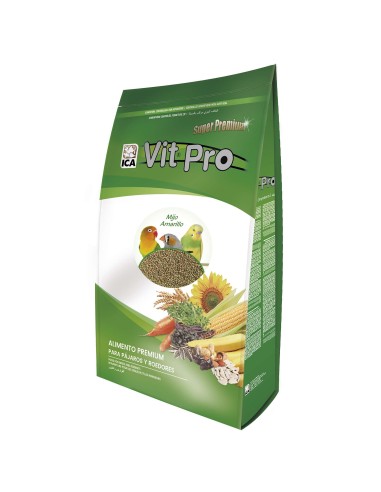 Mijo Amarillo 500gr alimento natural para aves pequeñas