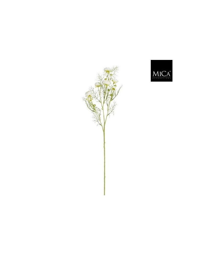 RANUNCULUS ARTIFICIAL 74CM  CREMA