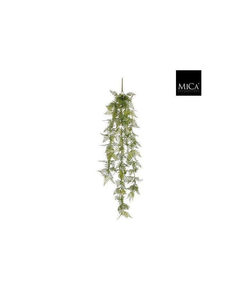 HELECHO ARTIFICIAL COLGANTE 115X25X5CM  VERDE