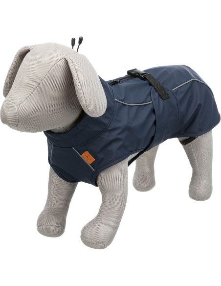 Impermeable para Perros Pequeños XS 30 cm Azul Oscuro Husum BE NORDIC