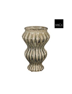 FLORERO PIPPA VERDE 32X21CM