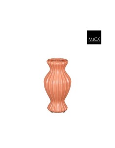 FLORERO PIPPA 25X13CM  ROSA