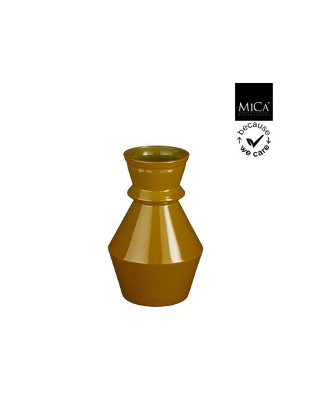 JARRON ASHTON CRISTAL RECICDLADO OCHRE