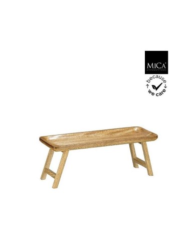 BANDEJA PARA SERVIR DUKO MARRON 40X15X14,5CM