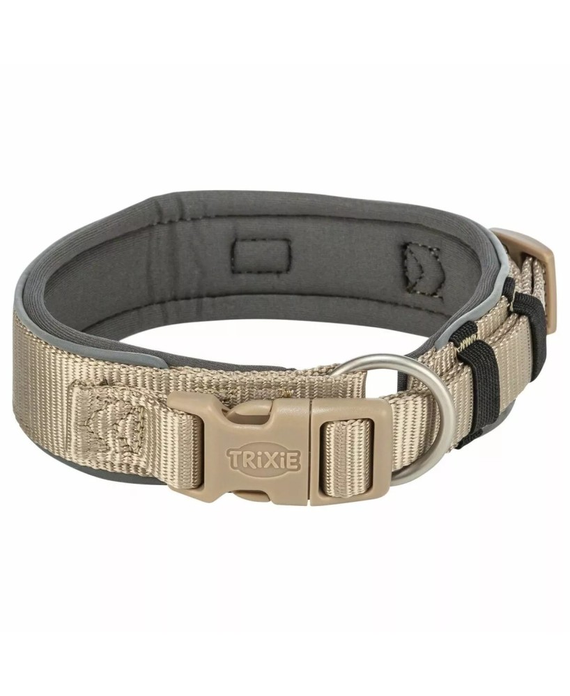 PREMIUM COLLAR EXTRA ANCHO L-XL ARENA/GRAFITO