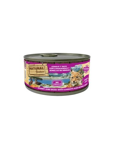 NGC Conejo y Pato con Zanahoria y Semillas de Hinojo 185g - Alimento Natural para Mascotas