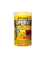 Supervit Basic 1000ml alimento en escamas para peces tropicales nutrición saludable