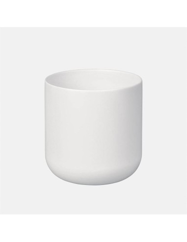 Maceta Sita Blanco 18.5x18 cm  Diseño Moderno y Resistente para Interior y Exterior

