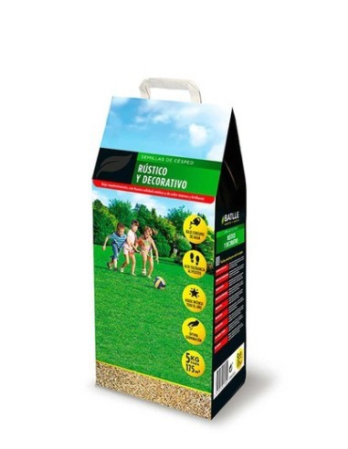 Semilla Césped 5kg Rústico y Decorativo Batlle | Endanea Garden  Césped Resistente y Denso

