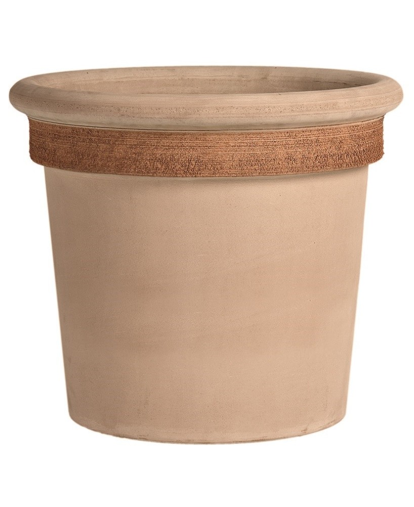 Maceta Cocio Milano Graffiata 28 cm | Diseño Elegante para Interior y Exterior


